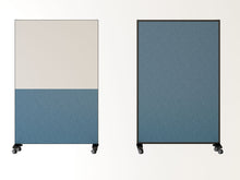 Lade das Bild in den Galerie-Viewer, Akustisches Whiteboard / Raumtrenner auf Rollen