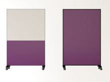 Lade das Bild in den Galerie-Viewer, Akustisches Whiteboard / Raumtrenner auf Rollen