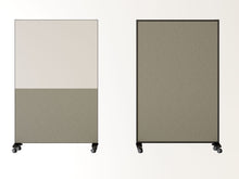 Lade das Bild in den Galerie-Viewer, Akustisches Whiteboard / Raumtrenner auf Rollen