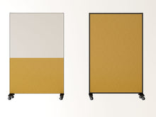 Lade das Bild in den Galerie-Viewer, Akustisches Whiteboard / Raumtrenner auf Rollen