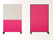 Lade das Bild in den Galerie-Viewer, Akustisches Whiteboard / Raumtrenner auf Rollen