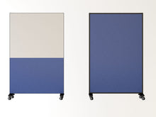 Lade das Bild in den Galerie-Viewer, Akustisches Whiteboard / Raumtrenner auf Rollen