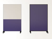 Lade das Bild in den Galerie-Viewer, Akustisches Whiteboard / Raumtrenner auf Rollen