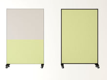 Lade das Bild in den Galerie-Viewer, Akustisches Whiteboard / Raumtrenner auf Rollen