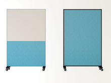 Lade das Bild in den Galerie-Viewer, Akustisches Whiteboard / Raumtrenner auf Rollen