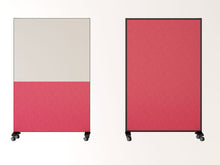Lade das Bild in den Galerie-Viewer, Akustisches Whiteboard / Raumtrenner auf Rollen