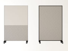 Lade das Bild in den Galerie-Viewer, Akustisches Whiteboard / Raumtrenner auf Rollen