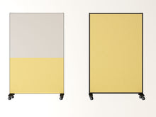 Lade das Bild in den Galerie-Viewer, Akustisches Whiteboard / Raumtrenner auf Rollen