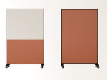Lade das Bild in den Galerie-Viewer, Akustisches Whiteboard / Raumtrenner auf Rollen