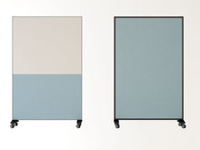 Lade das Bild in den Galerie-Viewer, Akustisches Whiteboard / Raumtrenner auf Rollen
